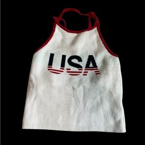 USA strappy tank